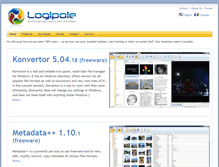 Tablet Screenshot of logipole.com